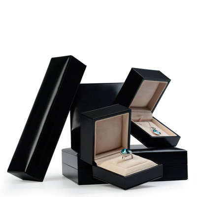 Black Pu leather Box