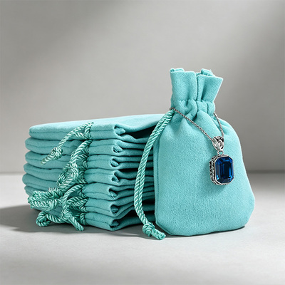 3.Tiffany Jewelry Pouches/ Plush Material Customized