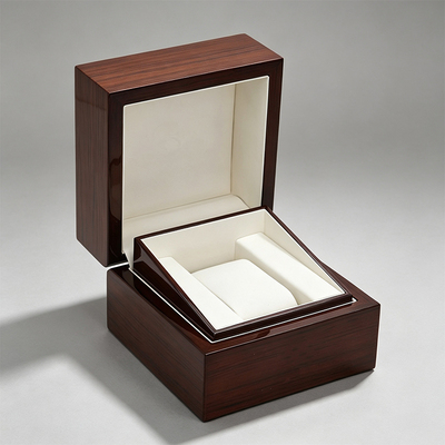 FR-W02/Wooden Texture printing &nbsp;watch box packaging